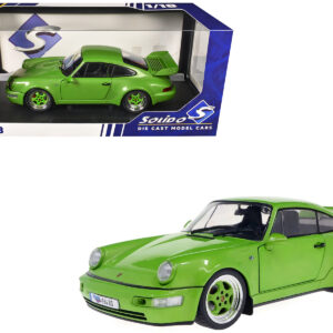 1990 Porsche 911 (964) Carrera RS "Streetfighter" Green Metallic 1/18 Diecast Model Car by Solido