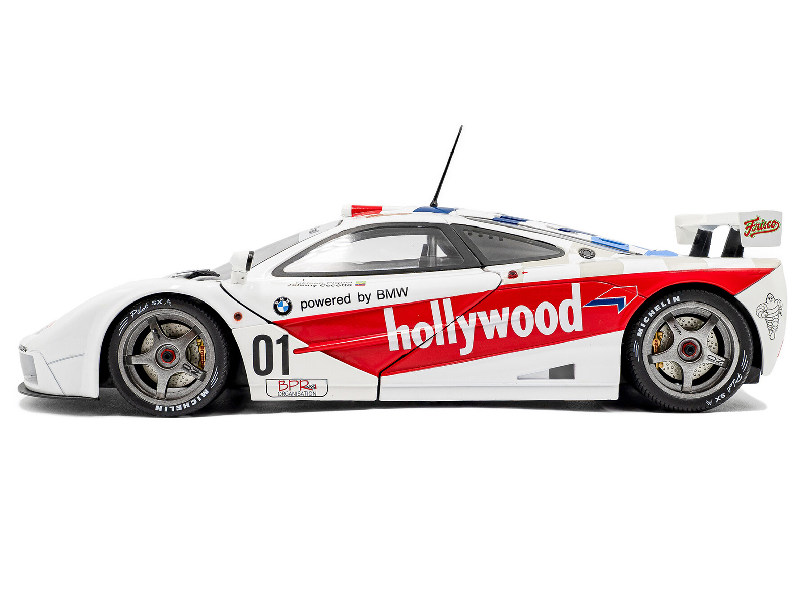 McLaren F1 GTR Short Tail #01 Nelson Piquet - Johnny Cecotto Winner "2 Hours of Brasilia" (1996) "Competition" Series 1/18 Diecast Model Car by Solido - Image 3