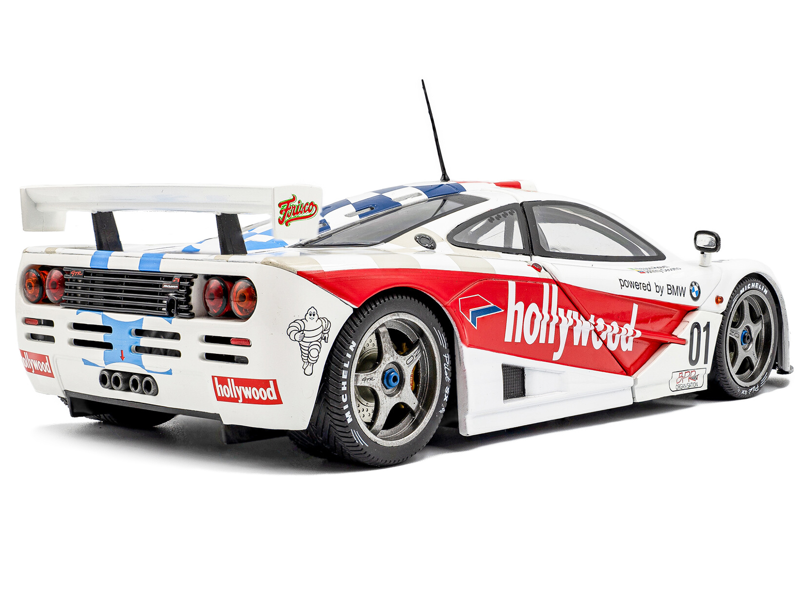 McLaren F1 GTR Short Tail #01 Nelson Piquet - Johnny Cecotto Winner "2 Hours of Brasilia" (1996) "Competition" Series 1/18 Diecast Model Car by Solido - Image 4