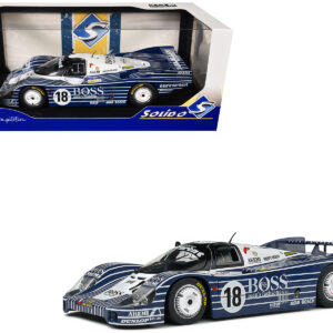 Porsche 956LH #18 Jurgen Lassig - Axel Plankenhorn - Desire Wilson "24 Hours of Le Mans" (1983) "Competition" Series 1/18 Diecast Model Car by Solido