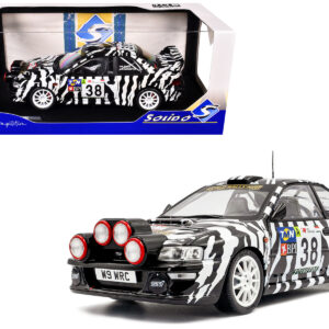 Subaru Impreza S5 WRC99 #38 Nigel Heath - Steve Lancaster "Rallye de Portugal" (2001) "Competition" Series 1/18 Diecast Model Car by Solido