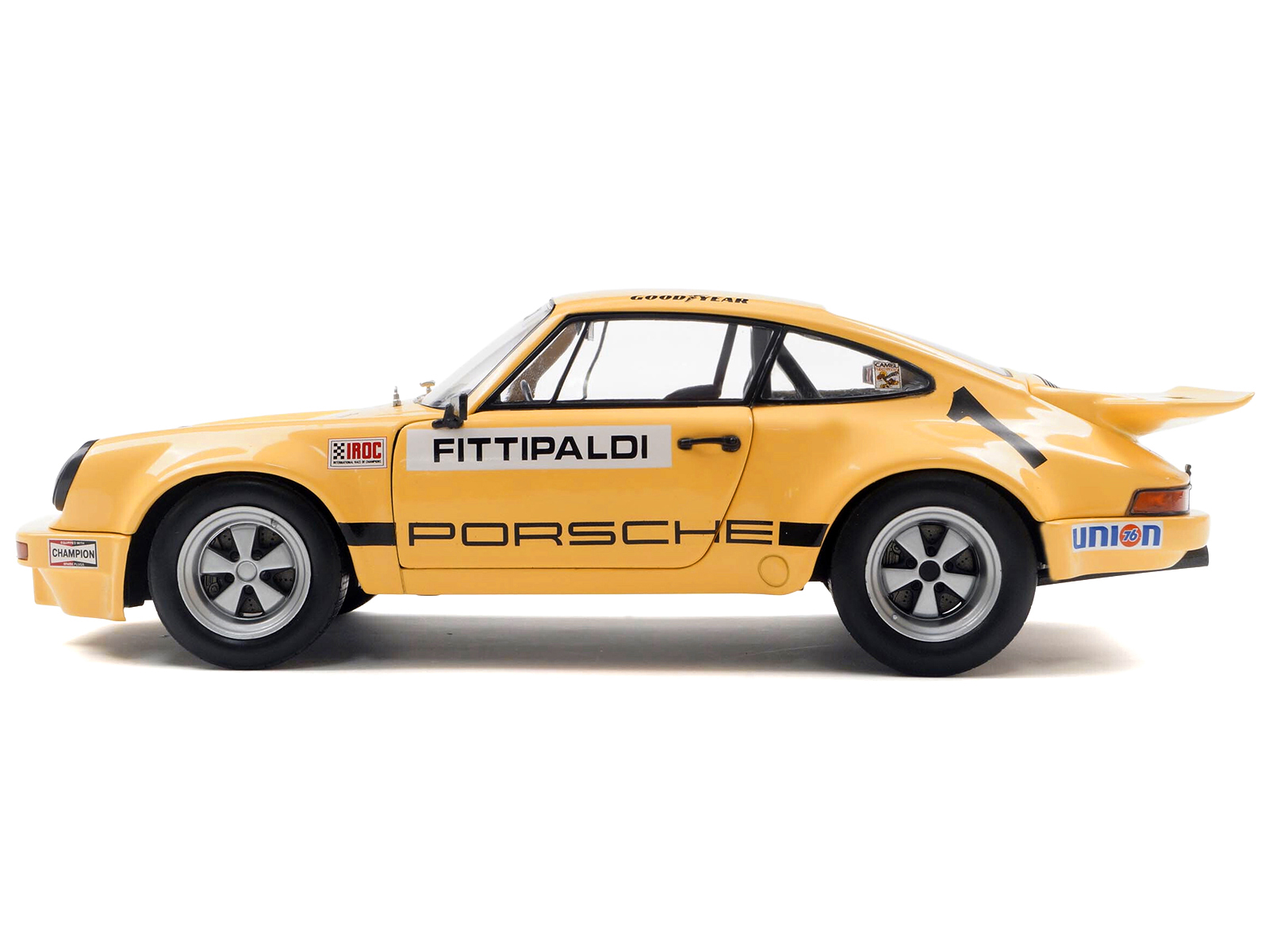Porsche 911 IROC #1 Emerson Fittipaldi "International Race of Champions" (1974) "Competition" Series 1/18 Diecast Model Car by Solido - Image 3