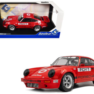 Porsche 911 IROC #6 A.J. Foyt "International Race of Champions" (1974) 1/18 Diecast Model Car by Solido