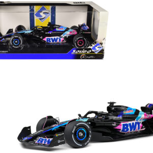 Alpine A524 Presentation Edition "BWT" "Formula One F1 World Championship" (2024) "Competition" Series 1/18 Diecast Model Car by Solido