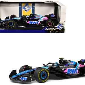 Alpine A524 #10 Pierre Gasly "BWT" Formula One F1 Monaco GP (2024) "Competition" Series 1/18 Diecast Model Car by Solido