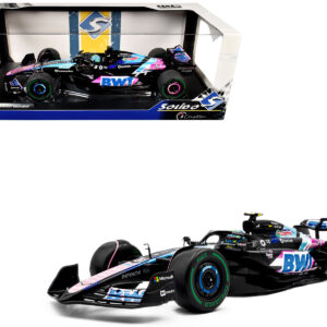 Alpine A524 #31 Esteban Ocon "BWT" 2nd Place F1 "Sao Paulo GP" (2024) "Competition" Series 1/18 Diecast Model Car by Solido