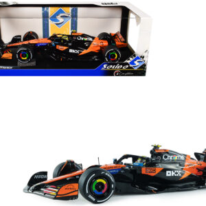 McLaren MCL39 #4 Lando Norris "OKX" Winner Formula One F1 "Australian GP" (2025) "Competition" Series 1/18 Diecast Model Car by Solido