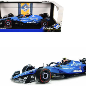 Williams FW47 #55 Carlos Sainz "Atlassian" Formula One F1 "Australian GP" (2025) "Competition" Series 1/18 Diecast Model Car by Solido