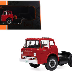 1967 Ford C-600 Truck Tractor Red 1/43 Diecast Model by IXO Models