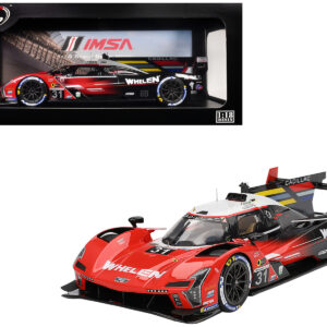 Cadillac V-Series.R #31 Jack Aitken - Tom Blomqvist - Pipo Derani "Whelen Cadillac Racing" 2nd Place IMSA "24 Hours of Daytona" (2024) 1/18 Model Car by Top Speed