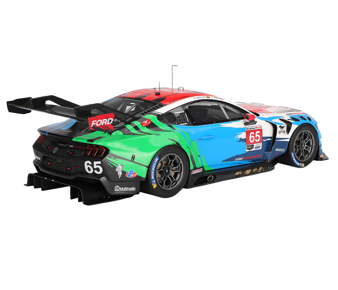 Ford Mustang GT3 #65 Joey Hand - Dirk Muller "Ford Multimatic Motorsports" "Motul Course de Monterey - Laguna Seca" (2024) 1/18 Model Car by Top Speed - Image 5