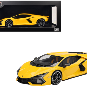 Lamborghini Revuelto Giallo (Yellow) 1/18 Model Car by Top Speed