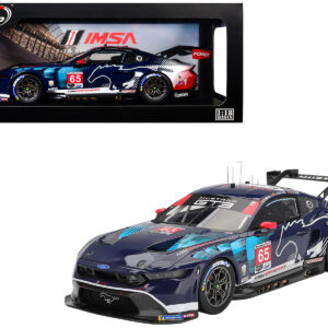 Ford Mustang GT3 #65 Christopher Mies - Dennis Olsen - Frederic Vervisch "Ford Multimatic Motorsports" GTD Pro Class Winner IMSA "24 Hours of Daytona" (2025) 1/18 Model Car by Top Speed