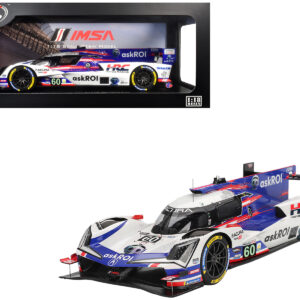 Acura ARX-06 GTP #60 Tom Blomqvist - Colin Braun - Scott Dixon - Felix Rosenqvist "Acura Meyer Shank Racing with Curb-Agajanian" 2nd Place IMSA "24 Hours of Daytona" (2025) 1/18 Model Car by Top Speed