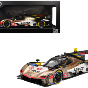 Cadillac V-Series.R #38 Earl Bamber - Sebastien Bourdais - Jenson Button "Cadillac Hertz Team Jota" FIA WEC "24 Hours of Le Mans" (2025) 1/18 Model Car by Top Speed