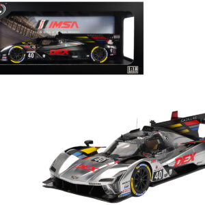 Cadillac V-Series.R #40 Louis Deletraz - Kamui Kobayashi - Jordan Taylor "Cadillac Wayne Taylor Racing" IMSA "24 Hours of Daytona" (2025) 1/18 Model Car by Top Speed