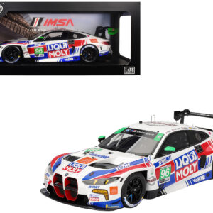 BMW M4 GT3 EVO #96 Robby Foley - Patrick Gallagher - Jens Klingmann - Jake Walker "Turner Motorsport" IMSA "Hours of Daytona" (2025) 1/18 Model Car by Top Speed