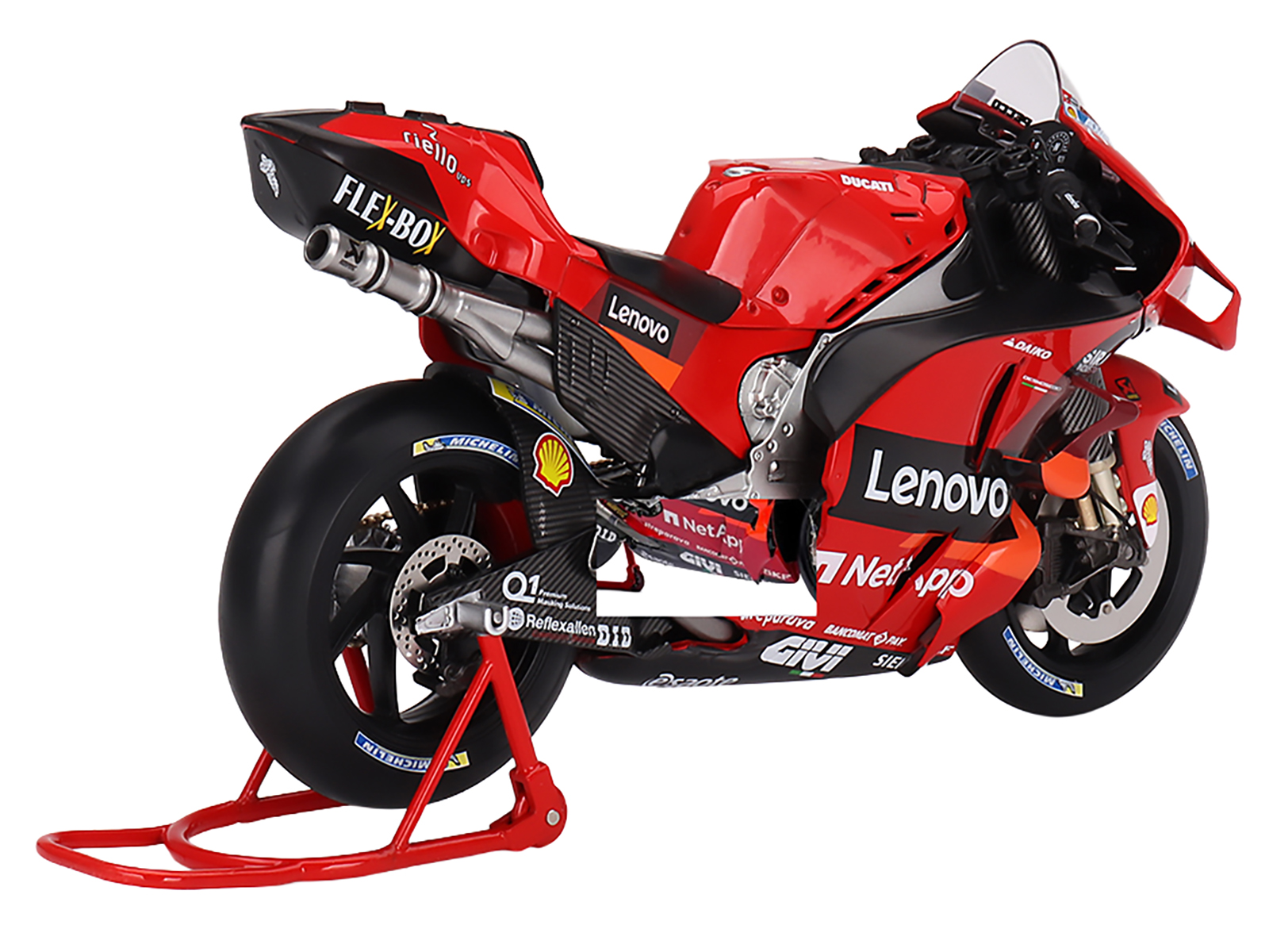 Ducati Desmosedici #63 Francesco Bagnaia "Presentation" "MotoGP World Championship" (2022) 1/12 Motorcycle Model by True Scale Miniatures - Image 5