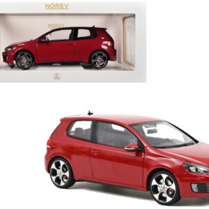 2009 Volkswagen Golf VI GTI Tornado Red 1/18 Diecast Model Car by Norev
