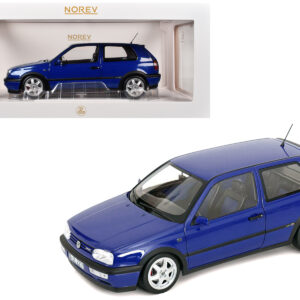 1994 Volkswagen Golf GTI Color Concept Jazz Blue 1/18 Diecast Model Car by Norev