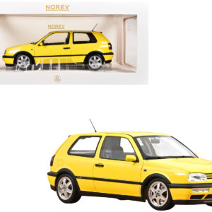 1994 Volkswagen Golf GTI Color Concept Yellow 1/18 Diecast Model Car by Norev