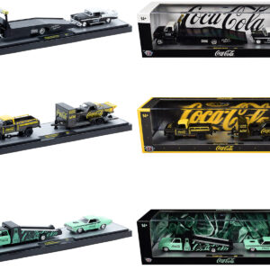 Auto Haulers "Coca-Cola" Set of 3 pieces Release 48 Limited Edition to 4800 pieces Worldwide 1/64 Diecast Models by M2 Machines