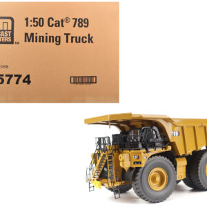 CAT Caterpillar 789 Mining Truck Yellow "High Line" Series 1/50 Diecast Model by Diecast Masters