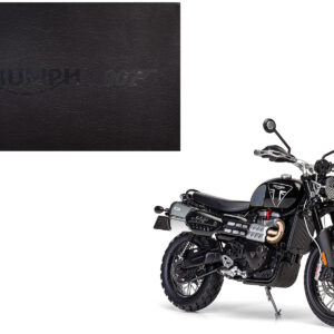 Triumph Scrambler 1200 "Bond Edition" Motorcycle Black 007 James Bond "No Time to Die" (2021) Movie 1/12 Diecast Model by Corgi