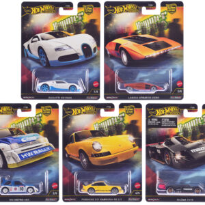 "Hammer Drop" 5 piece Set "Car Culture" 2024 Series F Diecast Model Cars by Hot Wheels