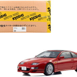 Nissan Fairlady Z (Z32) Version R 2by2 RHD (Right Hand Drive) Red 1/18 Model Car by Kyosho KSR18028P