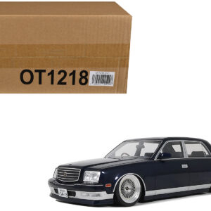 2008 Toyota Century V12 Stance RHD (Right Hand Drive) Blue Mica Limited Edition to 999 pieces Worldwide 1/18 Model Car by Otto Mobile