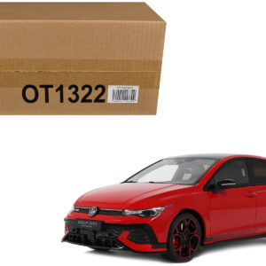 2024 Volkswagen Golf Mk.8 GTi 50th Edition Tornado Red Limited Edition to 999 pieces Worldwide 1/18 Model Car by Otto Mobile