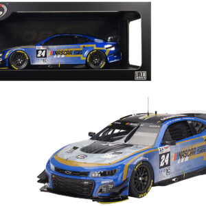 Chevrolet Camaro ZL1 #24 Jenson Button - Jimmie Johnson - Mike Rockenfeller "Hendrick Motorsports - NASCAR Next Gen Garage 56" Innovative "24 Hours of Le Mans" (2023) 1/18 Model Car by Top Speed