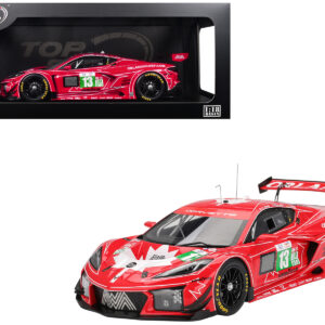 Chevrolet Corvette Z06 GT3.R #13 Matt Bell - Orey Fidani - Lars Kern "AWA Racing" "24 Hours of Le Mans" (2025) 1/18 Model Car by Top Speed