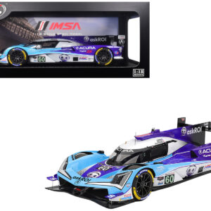 Acura ARX-06 GTP #60 Tom Blomqvist - Colin Braun - Scott Dixon "Acura Meyer Shank Racing with Curb-Agajanian" IMSA "12 Hours of Sebring" (2025) 1/18 Model Car by Top Speed