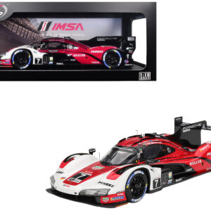 Porsche 963 #7 Dane Cameron - Matt Campbell - Felipe Nasr - Josef Newgarden "Porsche Penske Motorsport" Winner IMSA "24 Hours of Daytona" (2024) 1/18 Model Car by Top Speed