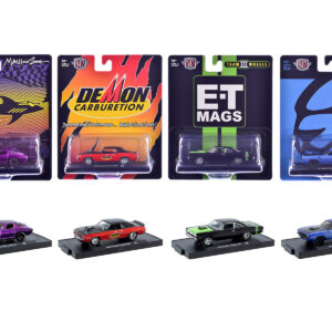 "Auto-Drivers" Set of 4 pieces in Blister Packs Release 128 Limited Edition to 9600 pieces Worldwide 1/64 Diecast Model Cars by M2 Machines