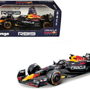 Red Bull Racing RB19 #1 Max Verstappen "Oracle" Champion Formula One F1 World Championship (2023) "Race" Series 1/18 Diecast Model Car by Bburago