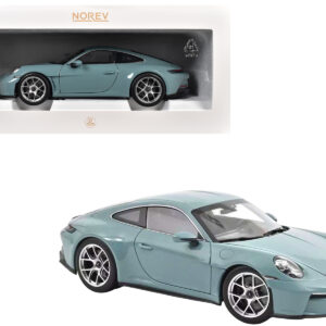 2023 Porsche 911 S/T Meissen Blue 1/18 Diecast Model Car by Norev
