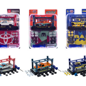 Model Kit 3 piece Car Set Release #88 Limited Edition to 4800 pieces Worldwide 1/64 Diecast Models by M2 Machines
