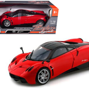 Pagani Huayra Red 1/18 Diecast Car Model by Motormax