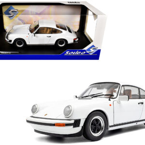 1974 Porsche 911 (930) 3.0 SC Grand Prix White 1/18 Diecast Model Car by Solido