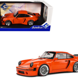 2022 Porsche 911 KS-R Orange Metallic 1/18 Diecast Model Car by Solido